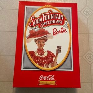 Soda Fountain Sweetheart Coca-Cola Barbie 1996
